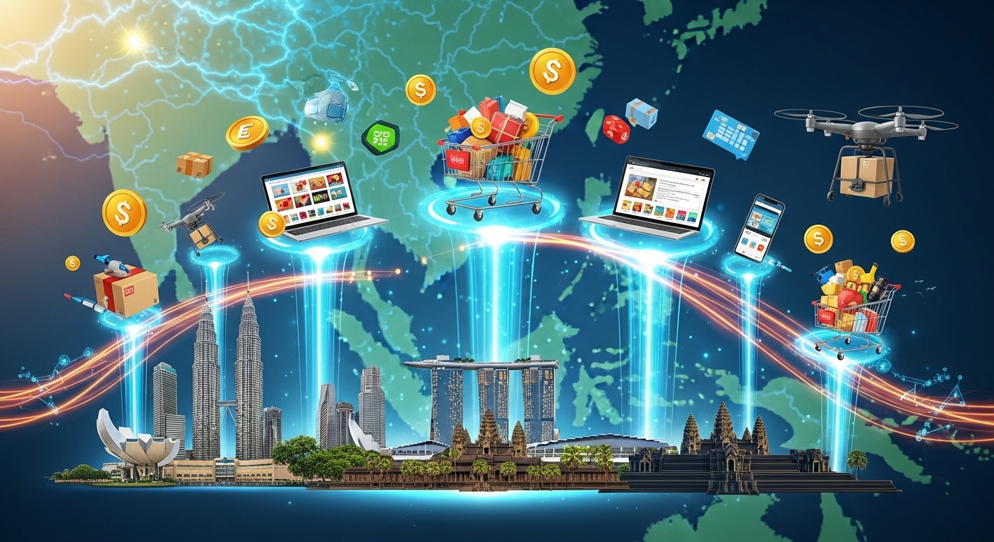 Kebangkitan E-Commerce di Asia Tenggara: Revolusi Perdagangan Digital Lintas Batas